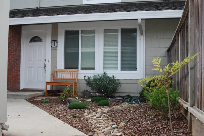 Front entrance; dual pane windows throughout - 419 Sailfish Dr