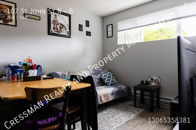 Photo du bâtiment - 2 bed, 1 bath basement suite in Northeast Regina