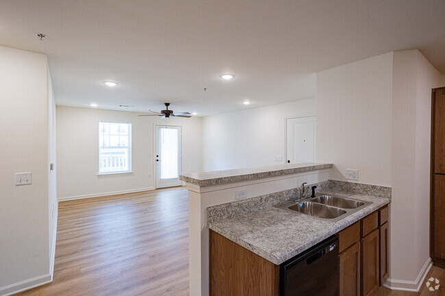 3BR, 2BA - 1274SF - Kitchen - Alluvian Terrace