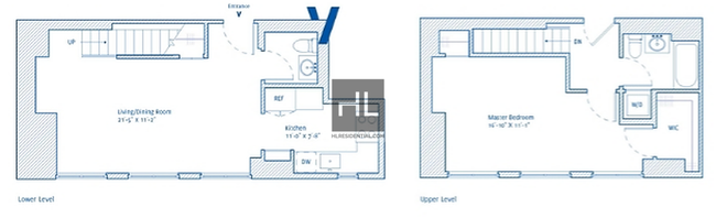 Building Photo - Spacious Duplex 1BR/1.5BA – 890 SF!! - NO FEE