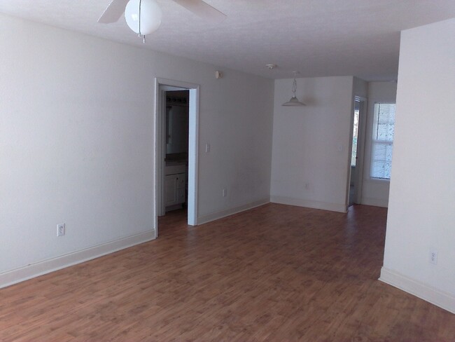 Living/Dining room from door - Christopher Downs Apartments