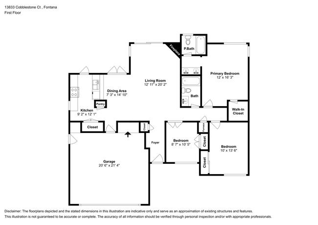 13833 Cobblestone Ct - House Rental in Fontana, CA | Apartments.com