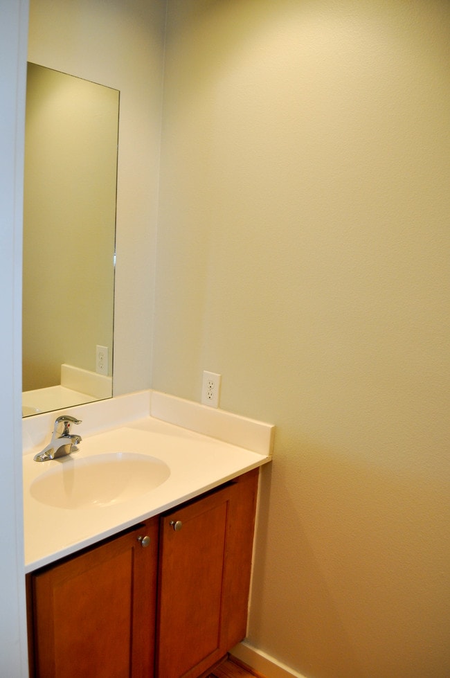 Half-bath on main level. - 920 Memorial Dr SE
