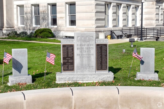 Veterans Memorial in Lebanon honors local service members year-round.