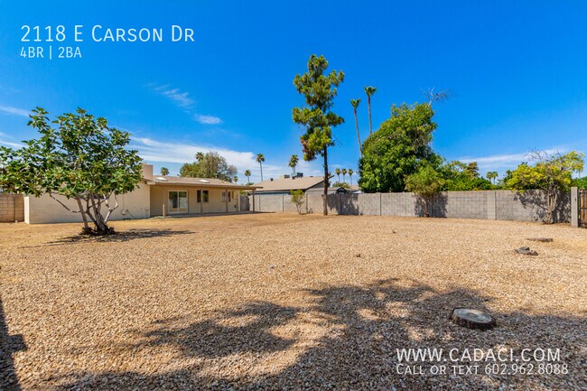 Foto del edificio - 4 bed 2 bath - 2118 E Carson, Tempe AZ