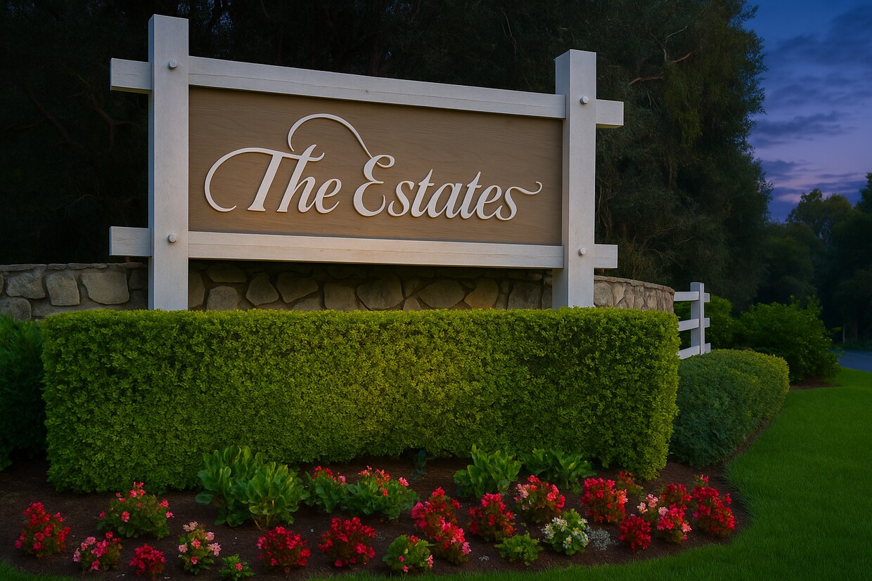 Entrance - 3604 W Estates Ln