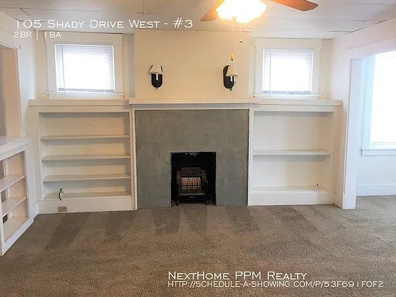 Living room - 105 Shady Dr W