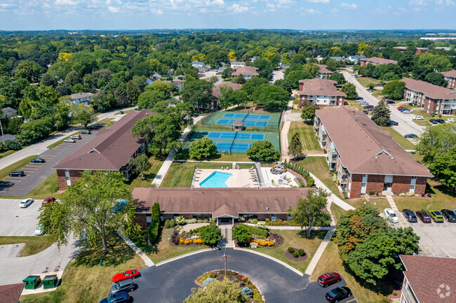 Aerial View - The Meadows Apartments