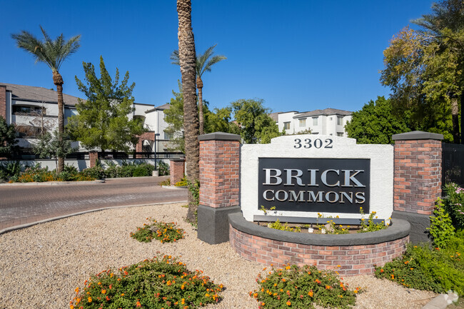 Monument Signage - Brick Commons