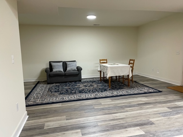 Living Room with New Carpet, Loveseat & Table with 2 Chairs - 812 Crest Hill Rd