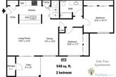 OT2 2 Bedroom/1 Bath
