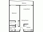 Medium 1BR/1BA