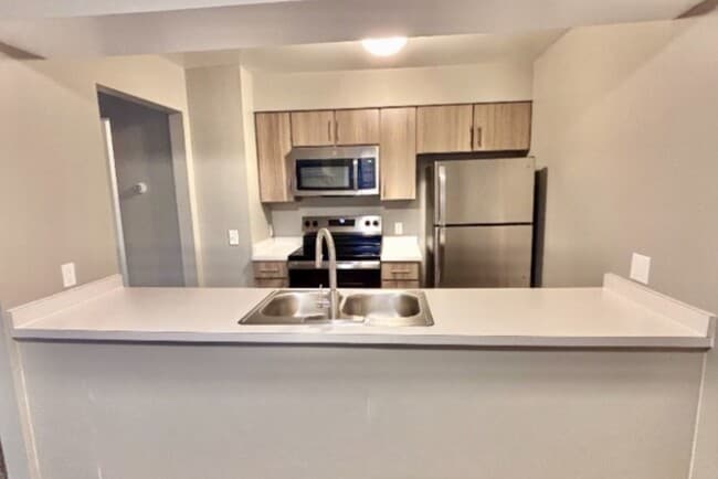 2-bed Renovated Kitchen - The Neighborhood at Englewood