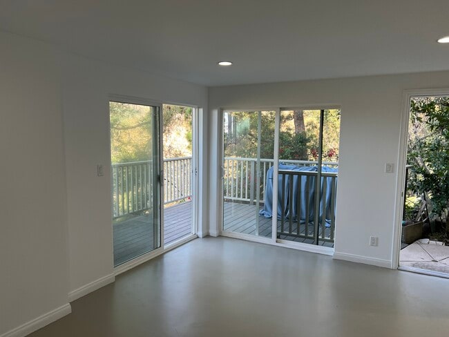 Master Bedroom with a Deck - 3623 Serra Rd