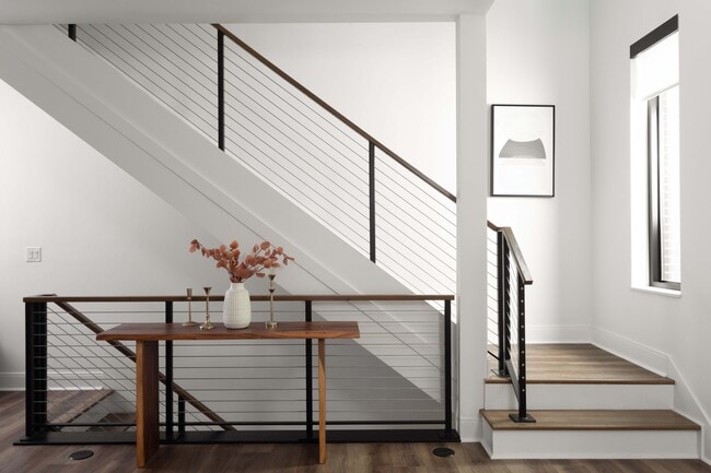 Living Room - The Marguerite Townhomes