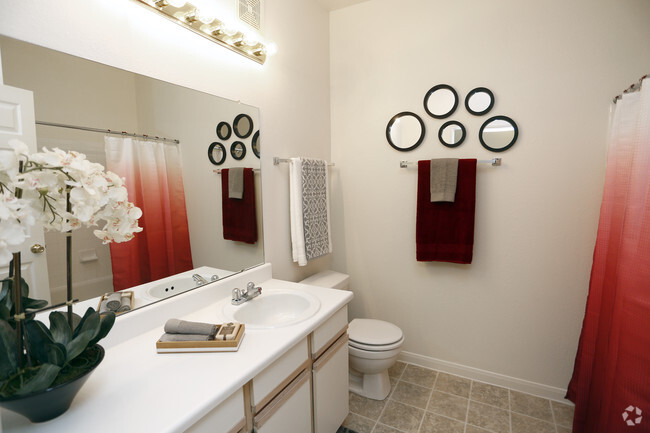 1st Bathroom - Center Point Apartments