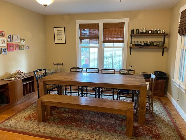 The dining room is perfect gatherings and work at home. - 202 Laurel St