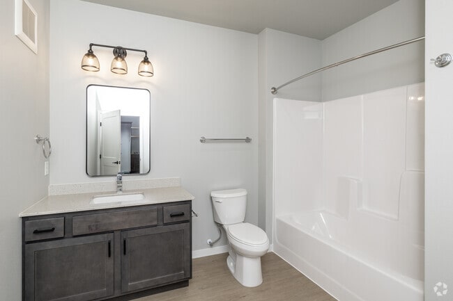 2BR, 2BA - 1,149SF - Second Bathroom - Live at The Teddy