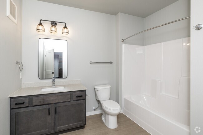 2BR, 2BA - 1,149SF - Second Bathroom - Live at The Teddy