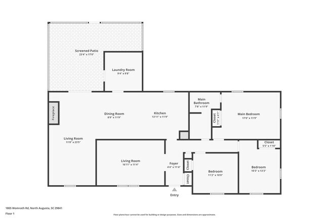 Building Photo - Lovely 3 bed, 1 bath in North Augusta!
