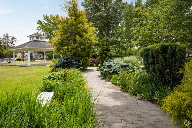 Enjoy a walk in the lovely garden at The Common Ground at Rotary Park.