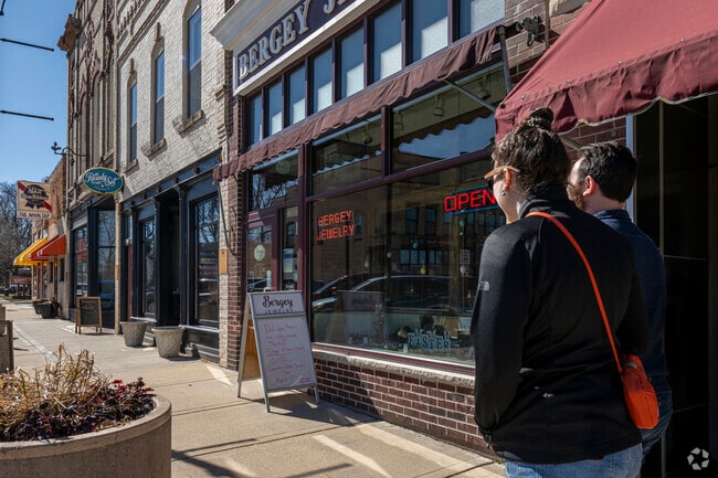 Downtown Oregon is full of historic charm, including in its retail district.