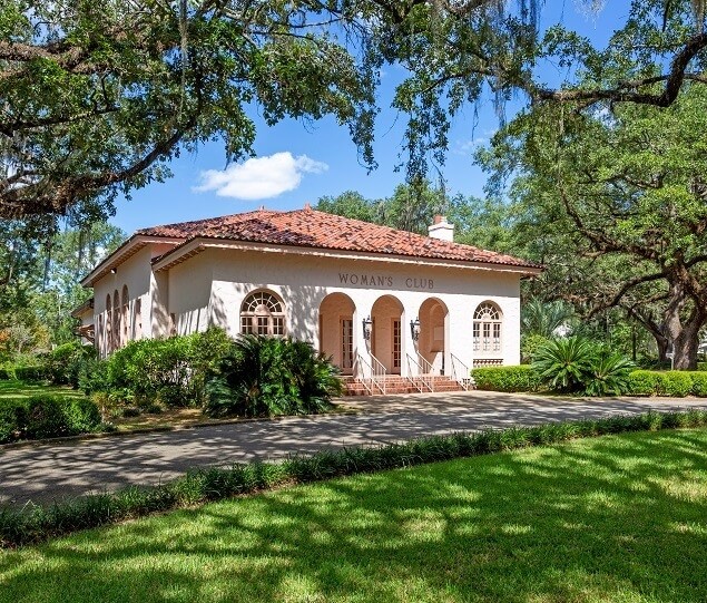 The Historic woman’s club of Tallahassee was built in 1927