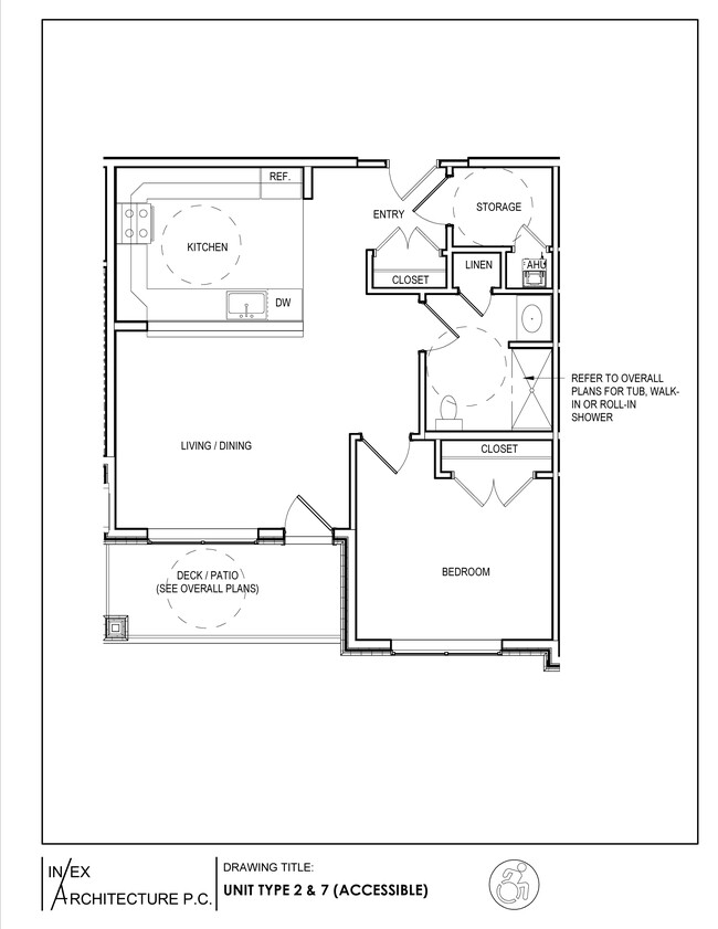 Plano de planta - Wellington North Apartments 62+