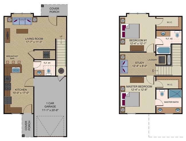 Townhome B - Atlas at Cabot