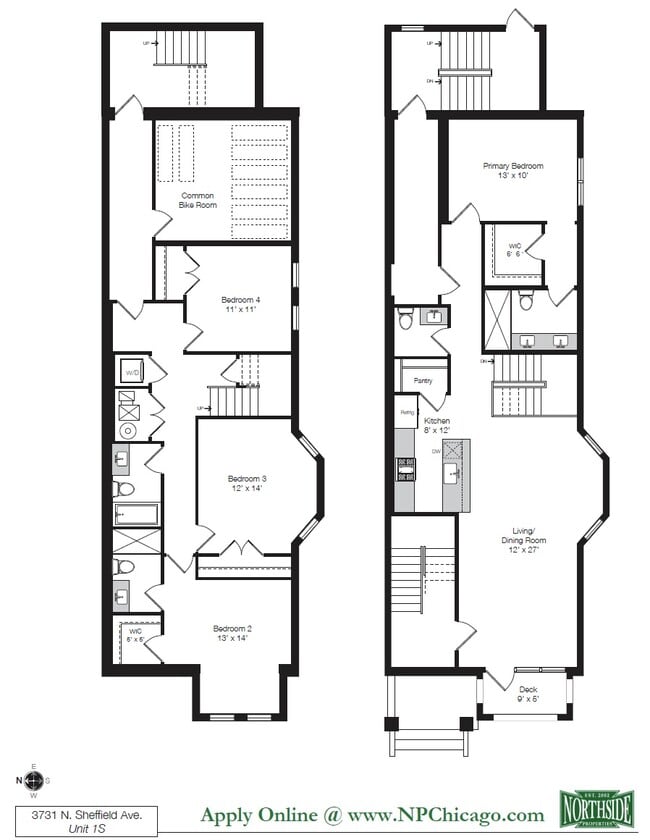 Floorplan - Wrigley Flats