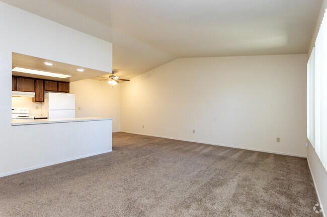 2BR, 1BA - 959SF - Living Room - Briarwood Apartments