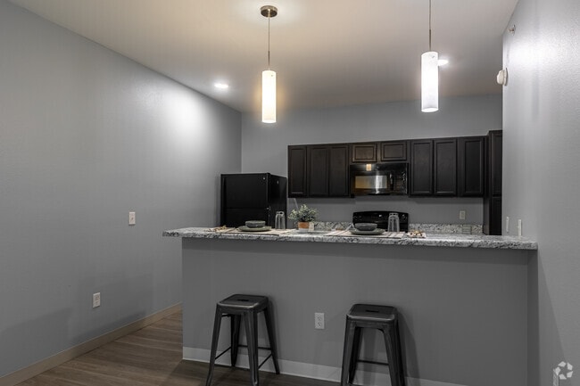 B1 2BR, 2BA - 812SF - Kitchen - The Annex of Ruston