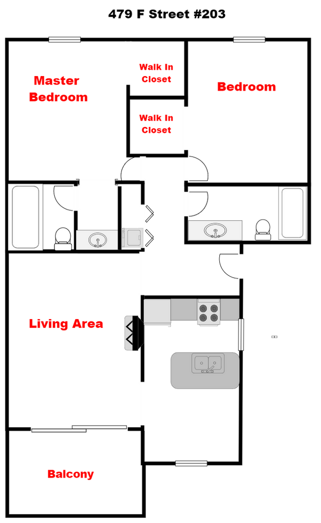 479 F St Unit 203, Chula Vista, CA 91910 Condo for Rent in Chula