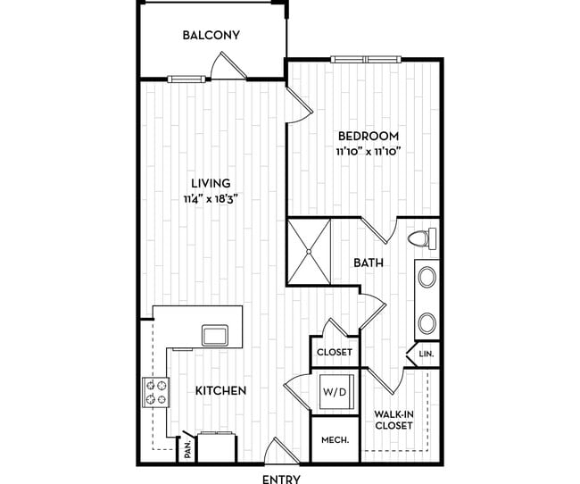 Interior Photo - The Henslow Daniel Island Apartments & Townhomes