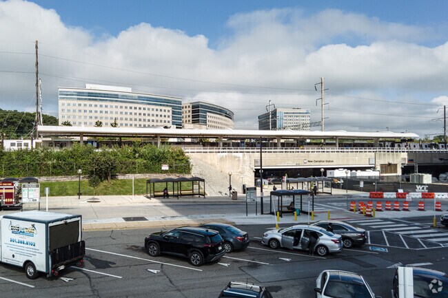 At New Carrollton Metro Station, riders can catch MARC and VRE trains to other cities.