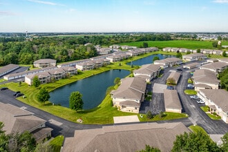 Aerial - Scheuring Heights Apartments