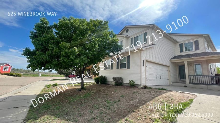 2 Story SF in Fountain House Rental in Fountain, CO