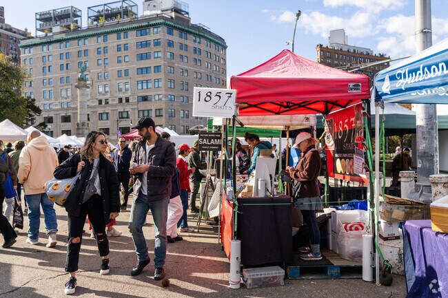 Grand Army Plaza's Greenmarket has many offerings.