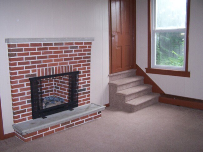 Library/Den/Office Gas log fireplace - 151 N 2nd St