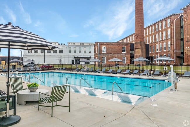 Pool Deck - The Lofts at King Mill