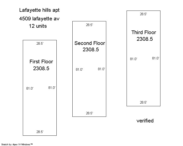Floorplan - 4509 Lafayette Ave