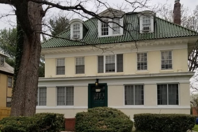 Exterior with Spanish Tile Roof - 4109 Roland Ave