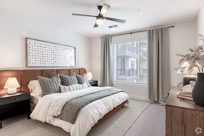 2BR, 2BA - 1,243SF - Bedroom - The Atwood at Rivulon