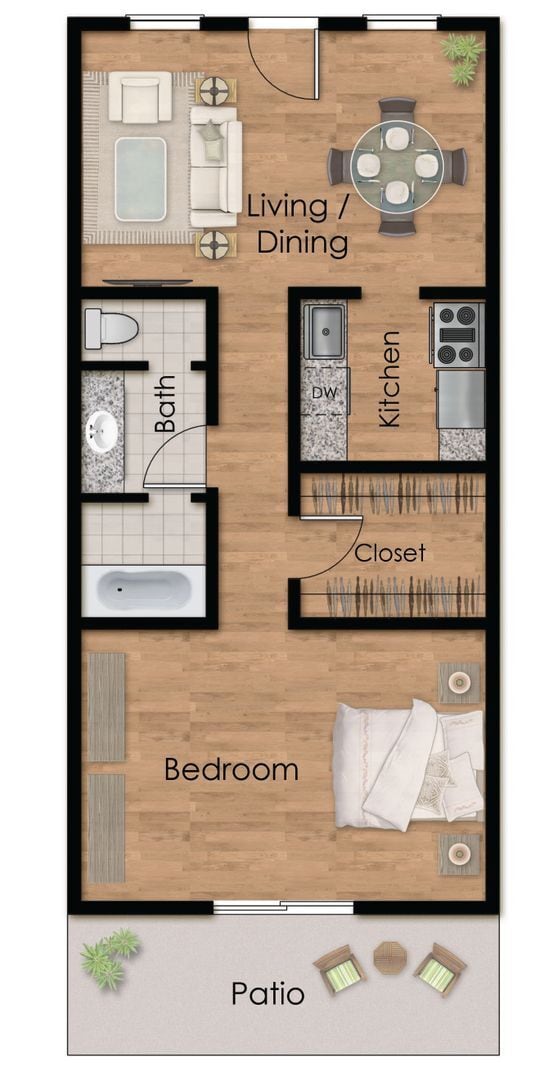 Interior Photo - Broadway Apartments