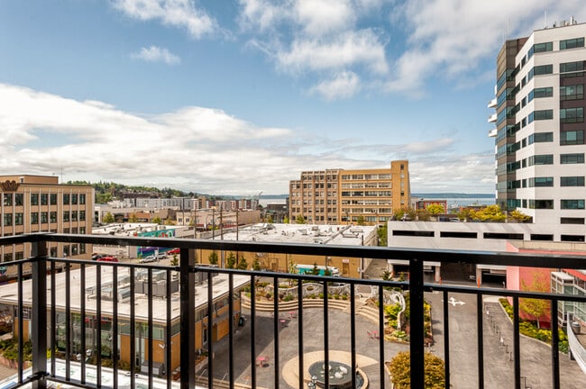 View from Balcony - Marquee Apartments
