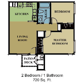 2bd/1ba - Vintage Woods Senior Apartments