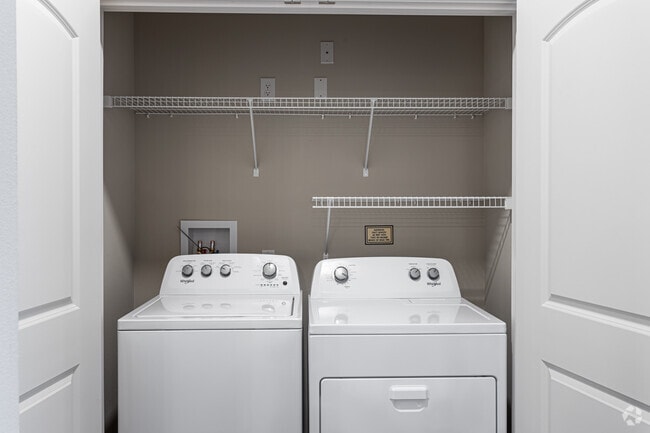 Washer and Dryer in Every Apartment Home! - Aventura at Wild Horse Creek
