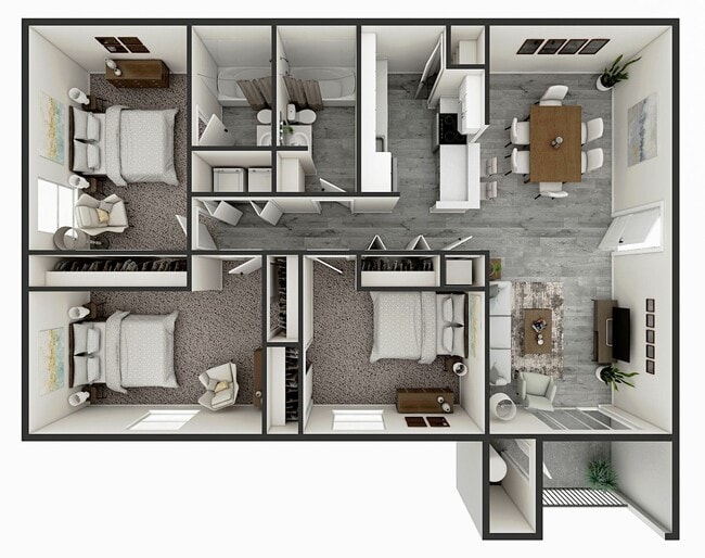 Interior Photo - The Latitude Apartments