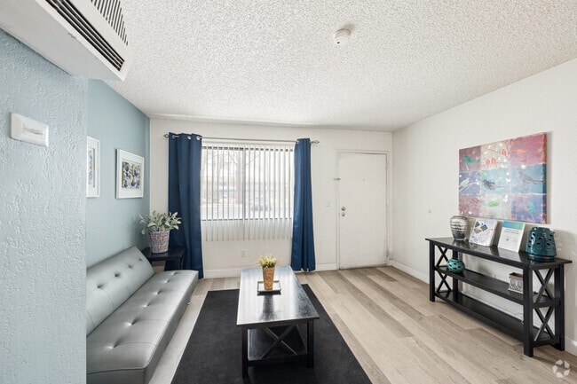 Studio - 400SF - Living Area - Village Square