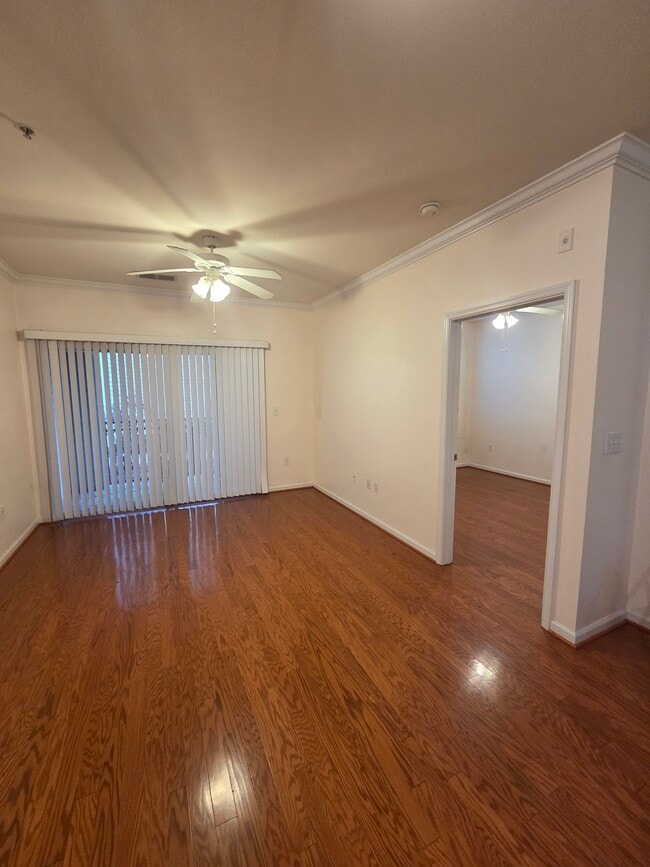 Hard wood flooring in the living room and bedroom - 12945 Centre Park Cir